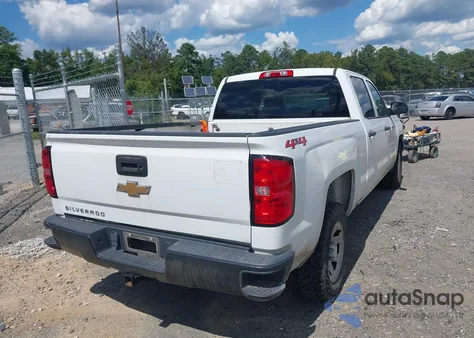 2018 Chevrolet Silverado 1500 Wt из США, поврежденный, VIN 1GCUKNEC6JF184127